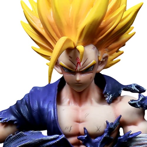 La puissance suprême de Gohan SSJ2 incarnée dans une figurine fidèle au manga Dragon Ball Z.