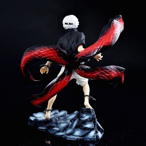 Figurine de Kaneki Ken, le protagoniste emblématique de Tokyo Ghoul, prête à rejoindre votre collection.