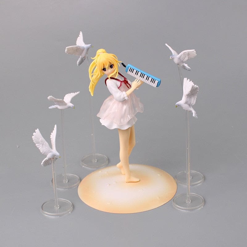 Obtenez la figurine de Kaori Miyazono, la violoniste talentueuse de Your Lie in April, et plongez dans le monde de la musique classique