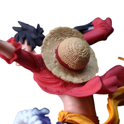 Découvrez la puissance de Monkey D. Luffy avec cette figurine fidèle au manga One Piece™, le capitaine des Pirates du Chapeau de Paille.