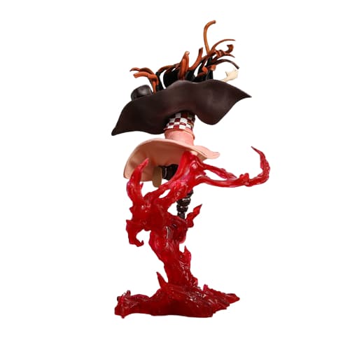 Démontrer la puissance de Nezuko Kamado avec cette figurine de 24 cm, utilisant son redoutable pouvoir sanguinaire "Bakketsu" de Demon Slayer - Kimetsu no Yaiba.