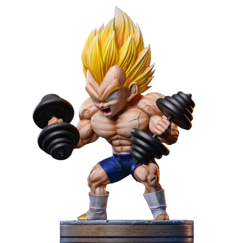 Mettez en avant la puissance de Vegeta avec cette figurine de 16 cm, le rival légendaire de Son Goku, issue de l'univers épique de Dragon Ball Z.