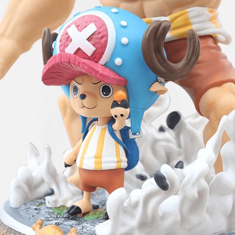 Figurine Chopper One Piece LED : Le médecin au grand cœur protège vos compagnons.