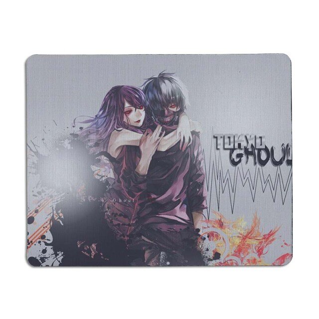Tapis de souris Tokyo Ghoul Lize & Ken: Un hommage fidèle au manga pour les fans de Tokyo Ghoul.