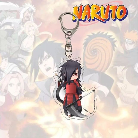 Montrez votre amour pour Naruto avec ce porte-clés Madara en résine, l'accessoire parfait pour les fans du manga !