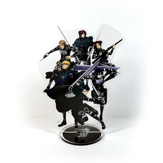 Figurine de l'Attaque des Titans en hommage à la dernière saison, 15 cm, un ajout incontournable à votre collection !
