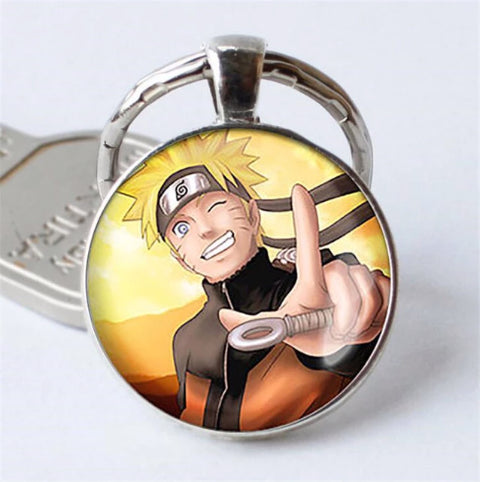 Personnalisez vos clés avec ce médaillon solide représentant Naruto, ajoutant une touche Ninja à votre quotidien.