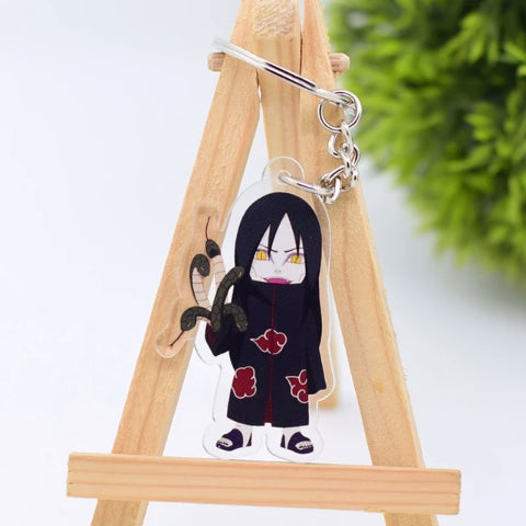Donnez une touche Ninja à vos clés avec ce sympathique porte-clé Naruto en acier inoxydable représentant Orochimaru.